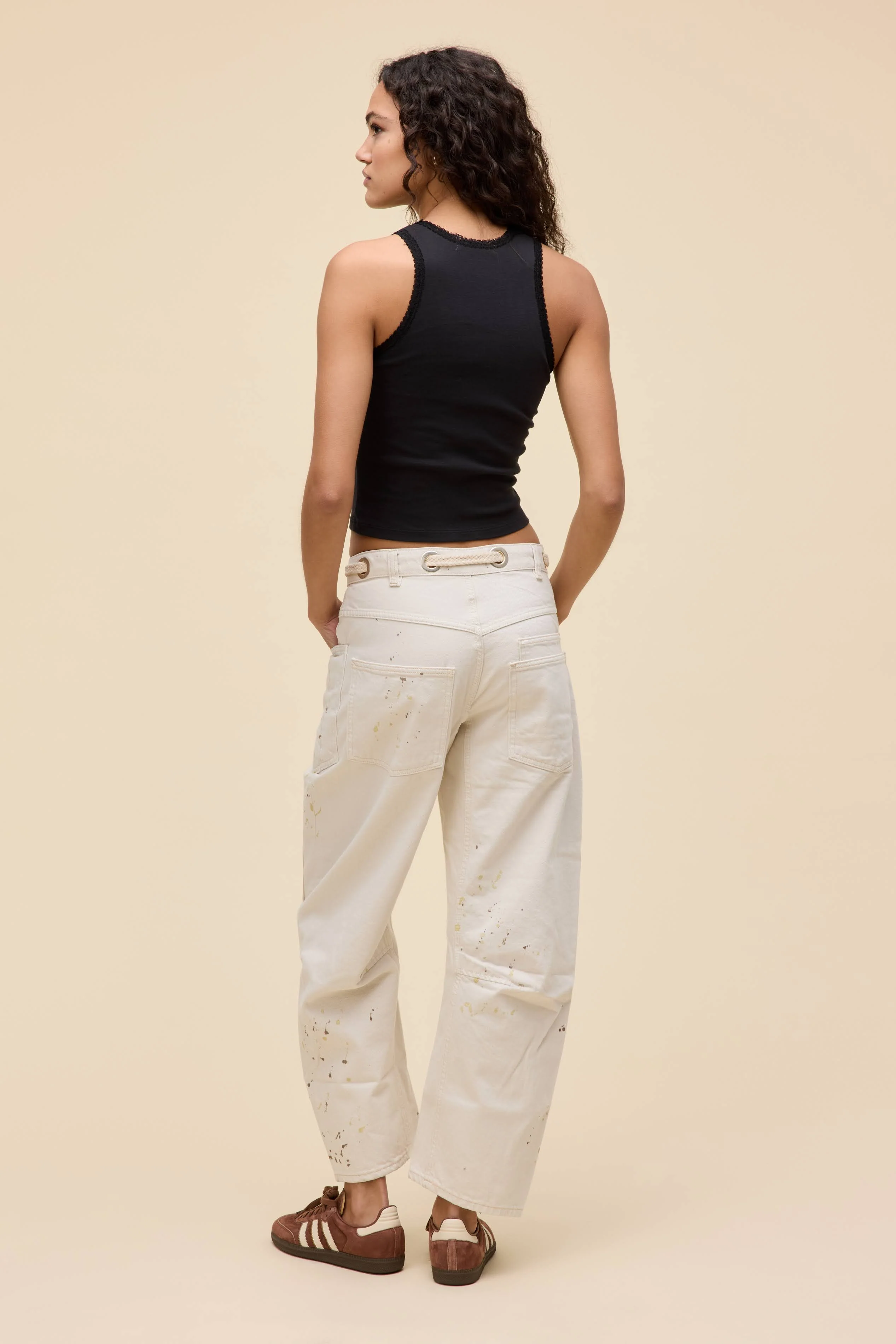 Howdy Cowboy Lace Trim Tank - Image 5