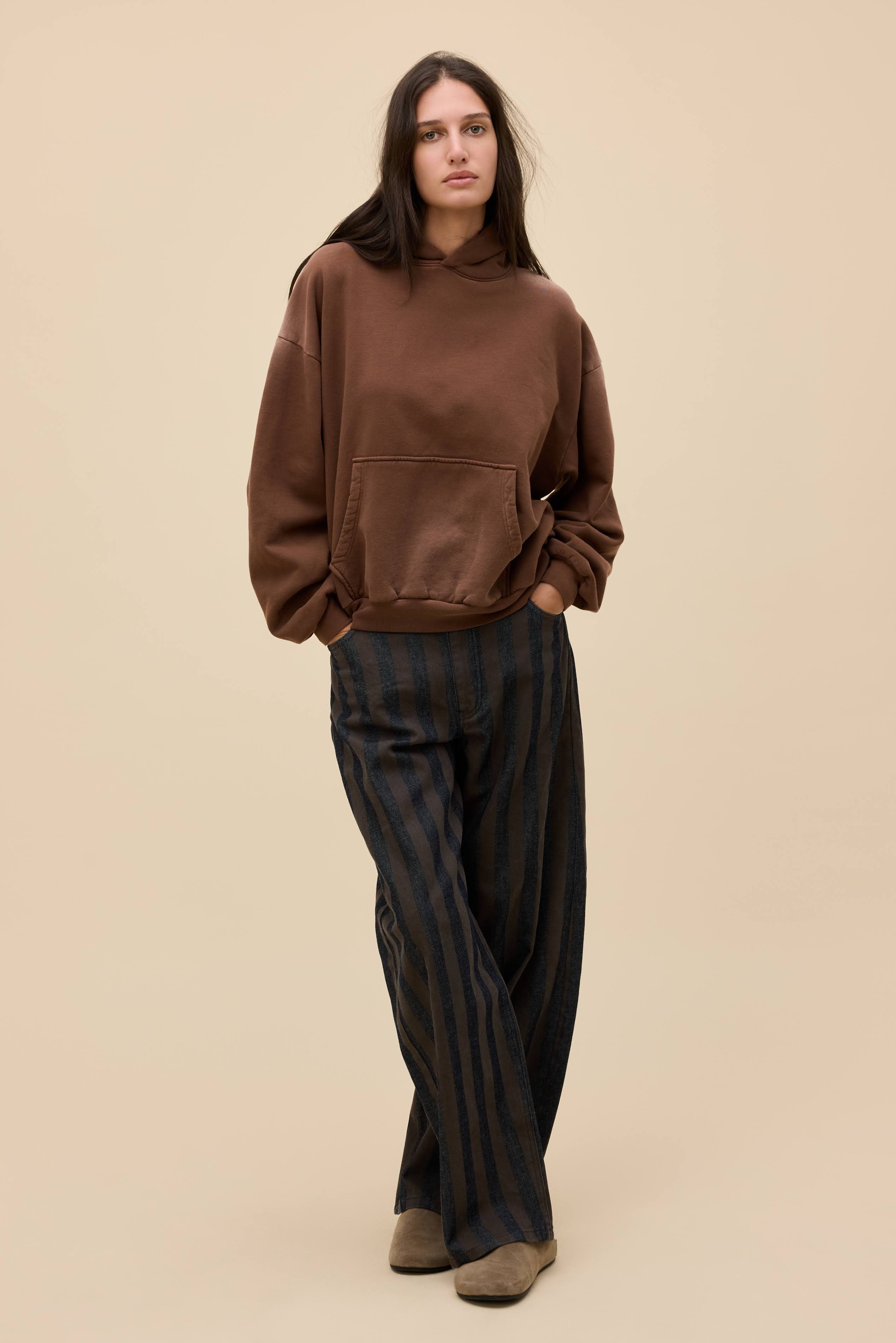 Solid Oversized Hoodie - Image 25
