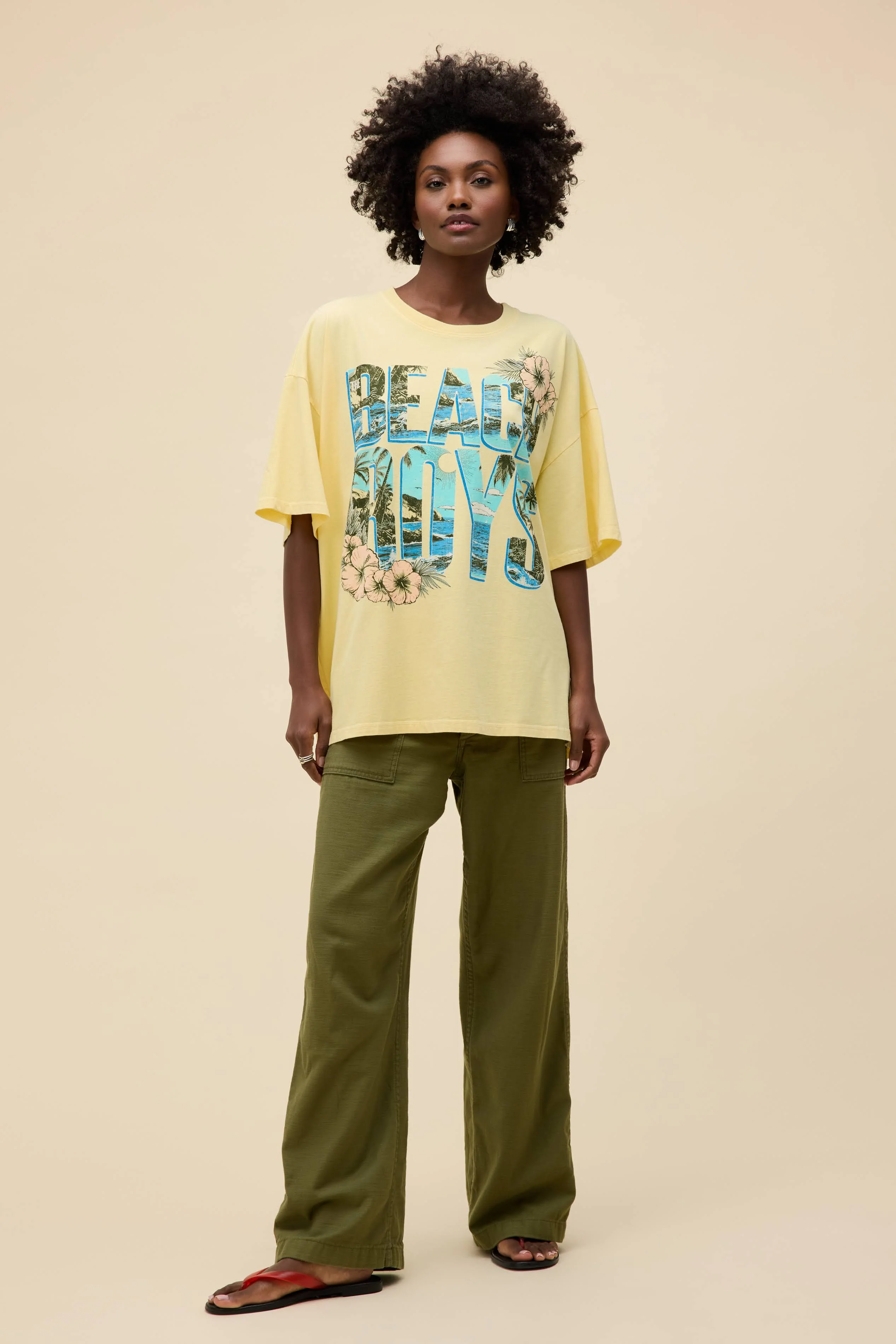 The Beach Boys Tropical Stack OS Tee - Image 4